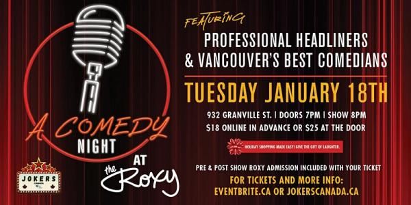 A Comedy Night at The Roxy